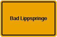 Grundbuchauszug Bad Lippspringe